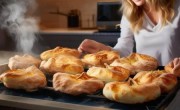 集成灶轻松热烧饼，香气四溢家常美味