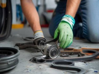 洗衣机皮带轮拆卸步骤详解