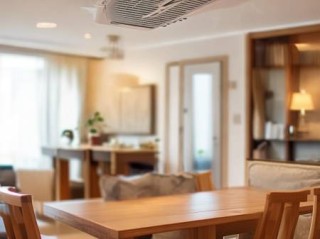 客厅中央空调布局：餐厅完美融入设计攻略