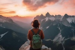成都游客夜拍奇观：以为是云朵，实则壮美大山！