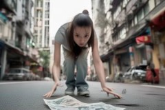 女子捡到5元纸币，网友热议：不知如何处理？这该怎么办？