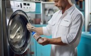 达米尼洗衣机品牌上门修分享：洗衣机消毒液使用方法详解