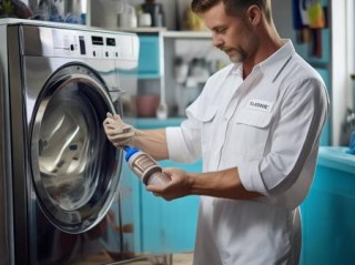 达米尼洗衣机品牌上门修分享：洗衣机消毒液使用方法详解