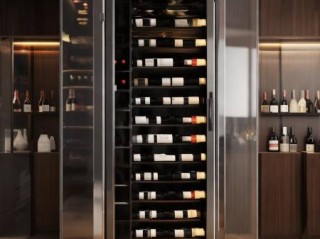 智能红酒储藏一体机：开放酒柜带红酒架，尽享品质生活