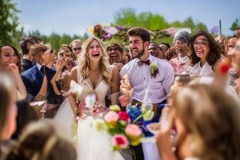 新郎婚礼现场惨遭好友恶搞：鸡蛋酱油齐飞！
