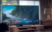 索尼电视震撼超大屏，家庭影院新体验