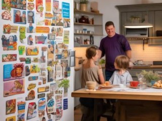 美菱雅典娜冰箱故障快修中心告诉你=冰箱磁铁：家用必备，高效吸附，轻松收纳