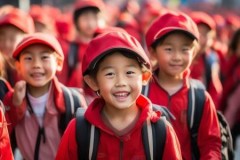 青岛10.7万新生集结！一年级小学生校园第一天震撼来袭