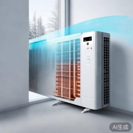 空气能减震器,节能冷暖设备