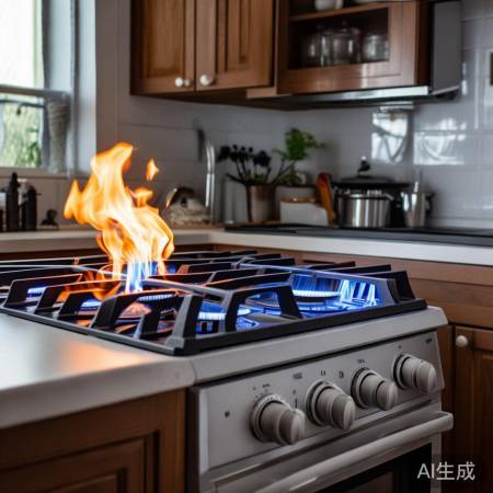 “确保燃气安全,避免火灾隐患”