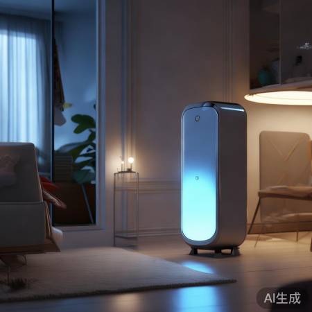 甲壳虫二代空调灯，柔和清晰照明