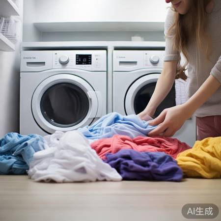 分开洗衣,避免交叉感染