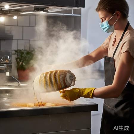 油烟机清洗小技巧,注意安全!