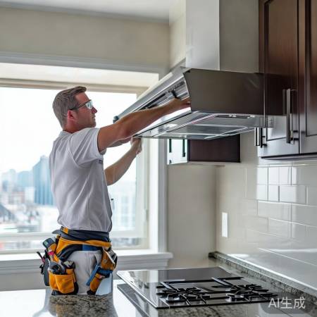 “抽油烟机专业安装,安全无忧”