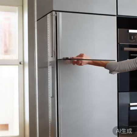 “吊柜高度60-70cm,量一