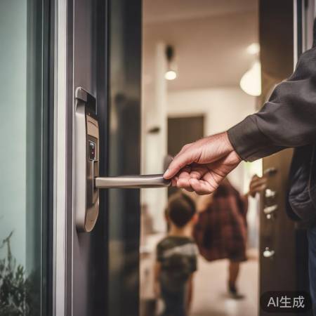 指纹锁,省时又贴心