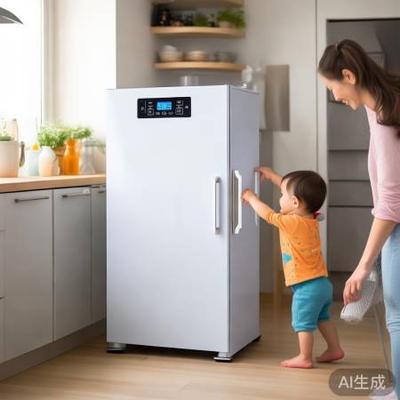 消毒柜贴心设计,宝宝放心用