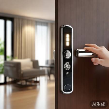 指纹锁操作简单,多种解锁方式