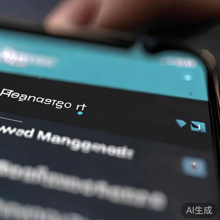 点击密码管理菜单