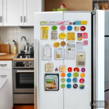 冰箱贴:防滑又整洁