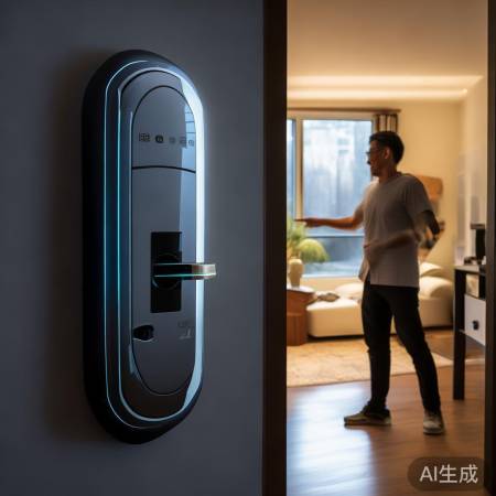 “玥玛指纹锁,家庭安全新宠”