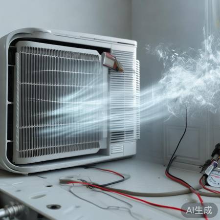 空调制冷差，氟泄漏？