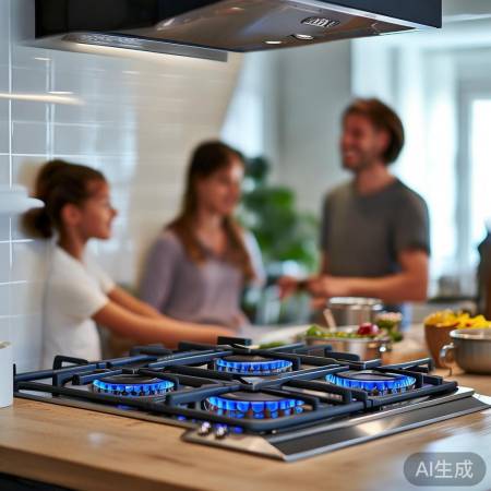 美的集成灶套装,节能省气环保小