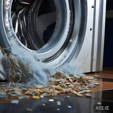 洗衣机碎屑来源及清理