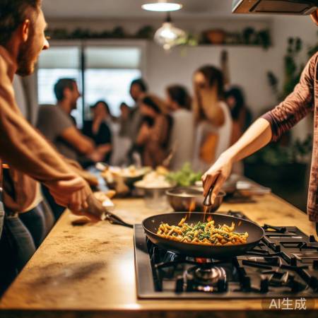 周末春饼烙制乐