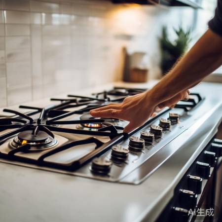 检查燃气灶开关