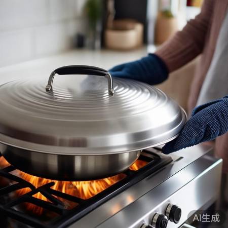 挡板防烫，炒菜更安全