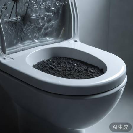 智能马桶水垢脱落