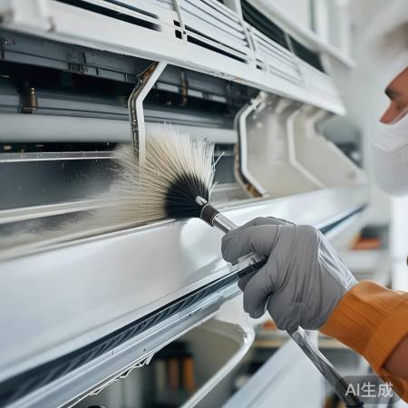 空调堵塞，简单清理