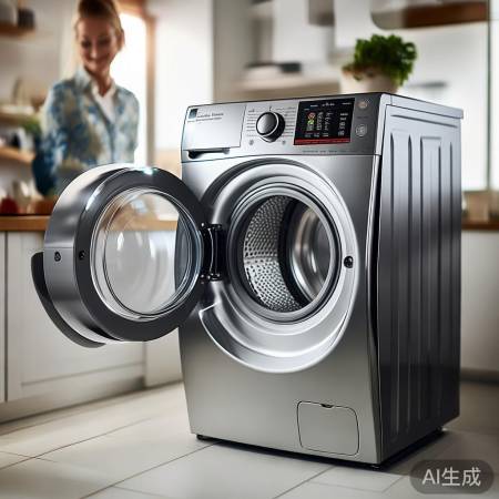 新洗衣机,家务轻松,生活便利