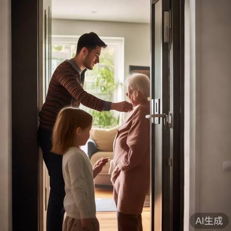 指纹锁方便生活，老人小孩可用助