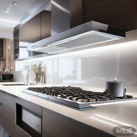 高颜值智能抽油烟机，美厨新体验