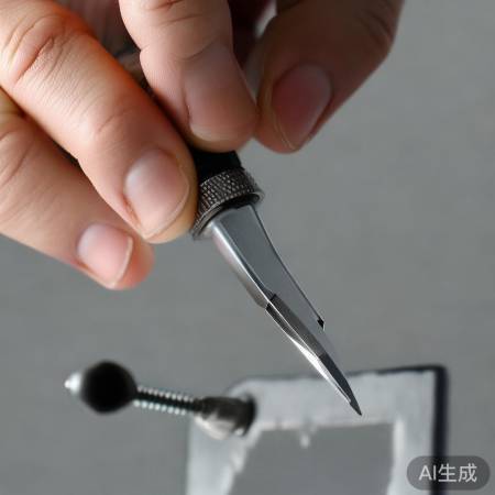 准备螺丝刀拆装