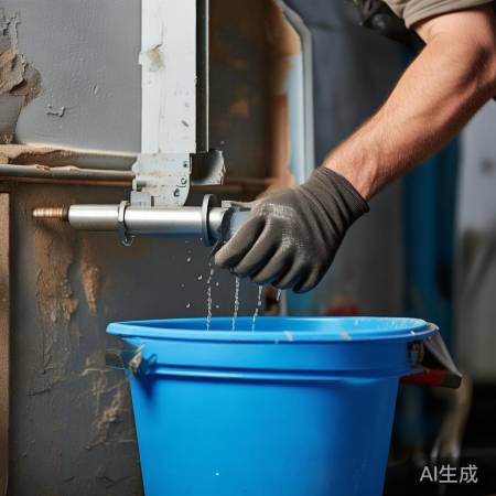 拆螺丝，小心水溢