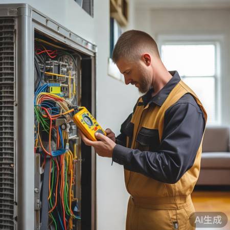 空调风扇不启动,检查线路接触。