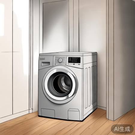 洗衣机尺寸,留足空间安装