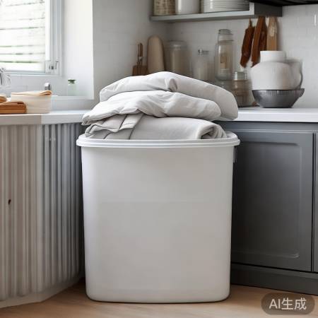 垃圾桶容量适中，实用不占空间