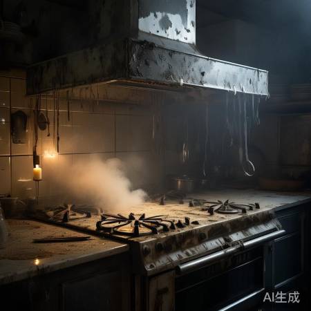 油烟积聚隐患大