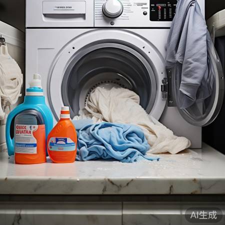 洗衣机臭因:洗衣剂不足或误用