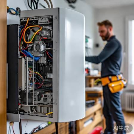 壁挂炉疑损，请修理工