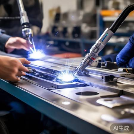 智能锁组装：氩弧与激光焊接