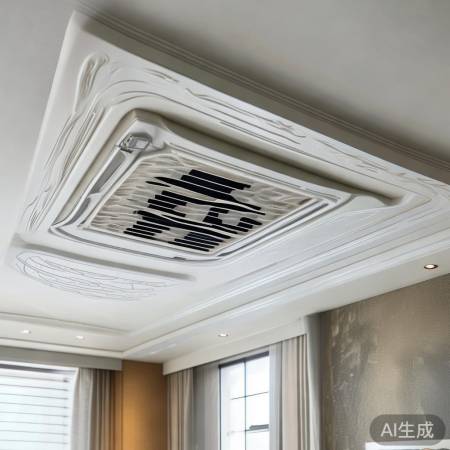 吊顶艺术，隐匿空调风口