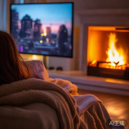 “电视加热，暖意有限，追剧佳选