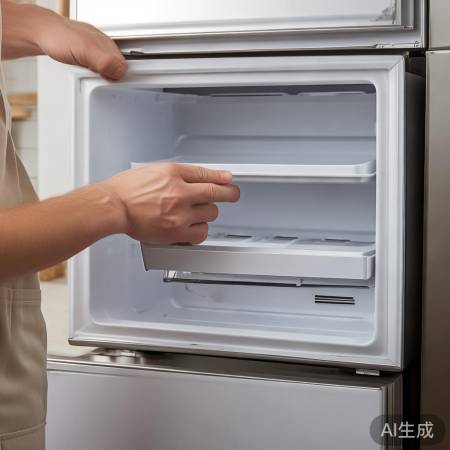 冰箱后盖拆卸方法