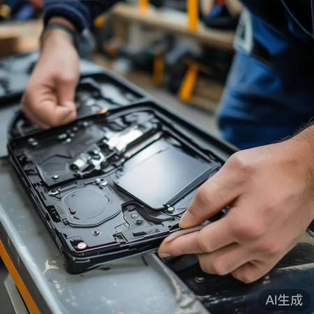 拆卸后盖,重新安装牢固