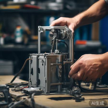 “装水泵，细心拼图”